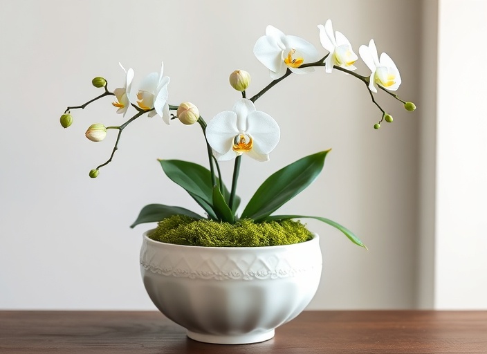 باقة ورد أبيض راقية